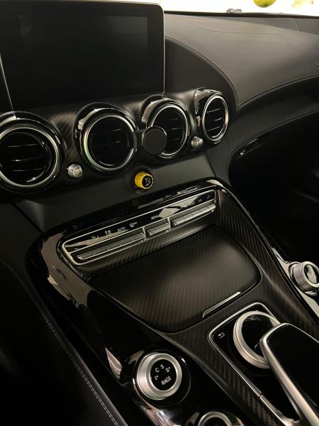 RS-Mount, fahrzeugspezifischer Handyhalter passend für Mercedes AMG GT 190 Baujahr 2014-2021, Made in Germany